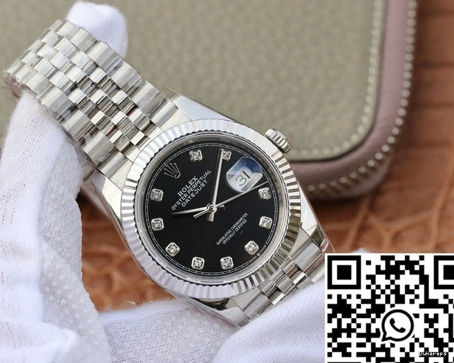 Black M126234-0027 Diamond-se Rolex GM Dial Datejust Factory 0130